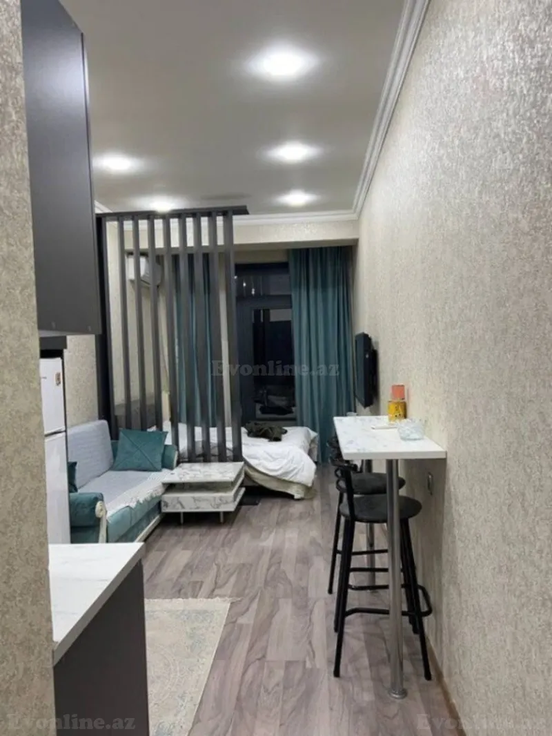Satılır 1 otaqlı Mənzil Yeni tikili 27 m² Nizami m. - şəkil 2