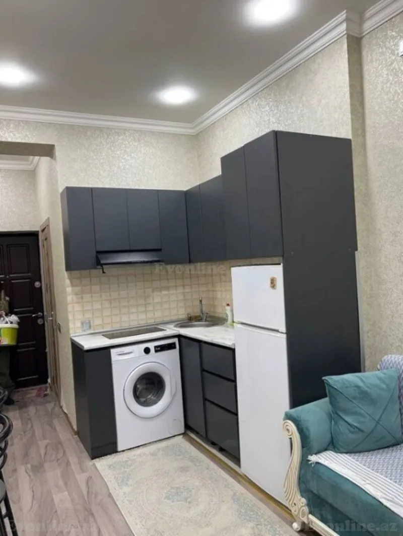 Satılır 1 otaqlı Mənzil Yeni tikili 27 m² Nizami m. - şəkil 4