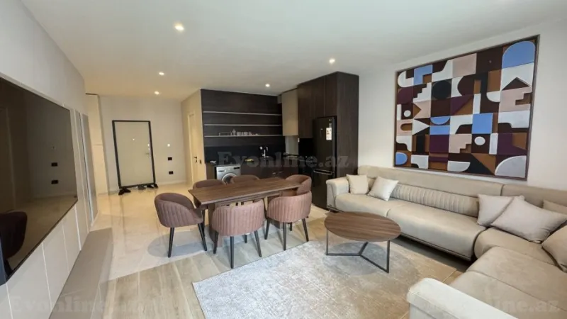 Kirayə verilir 3 otaqlı Mənzil Yeni tikili 140 m² Sabunçu r. - şəkil 2