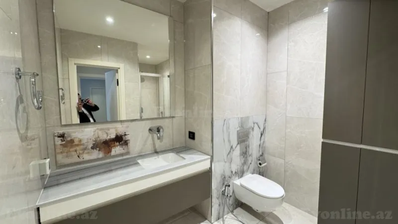 Kirayə verilir 3 otaqlı Mənzil Yeni tikili 140 m² Sabunçu r. - şəkil 8
