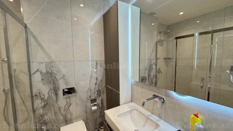 Kirayə verilir 3 otaqlı Mənzil Yeni tikili 140 m² Sabunçu r. - şəkil 14