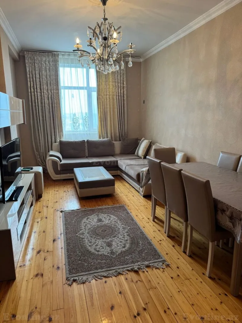 Kirayə verilir 3 otaqlı Mənzil Yeni tikili 120 m² Yasamal - şəkil 3