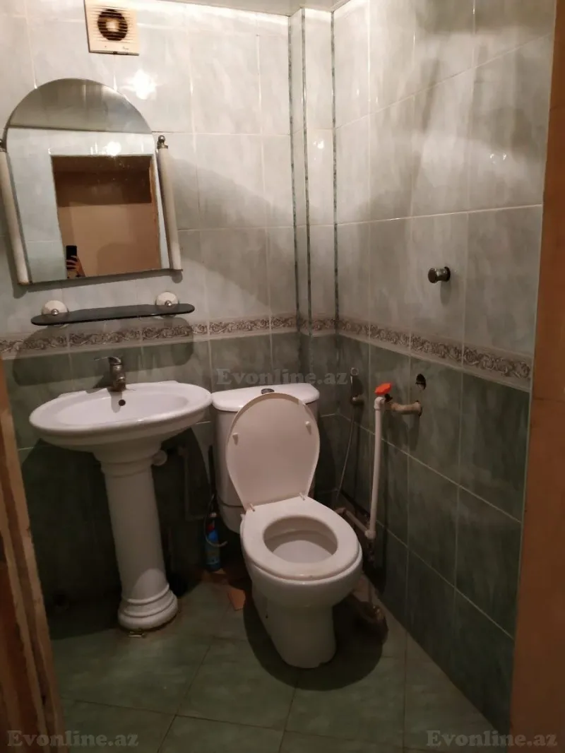 Kirayə verilir 2 otaqlı Mənzil Köhnə tikili 45 m² Yasamal - şəkil 2