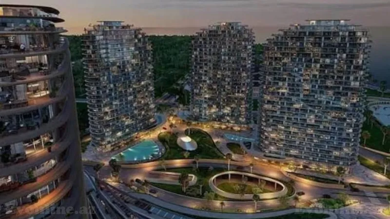 Satılır 1 otaqlı Mənzil Yeni tikili 30.7 m² Sabunçu r. - şəkil 2