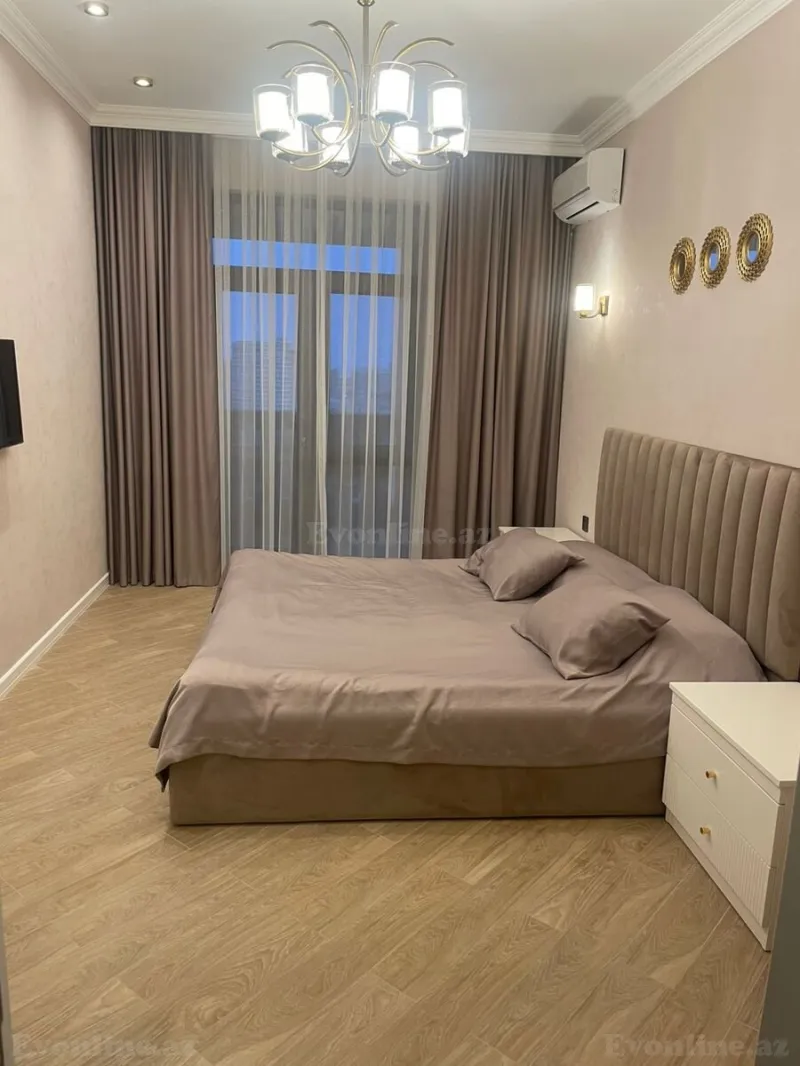 Kirayə verilir 3 otaqlı Mənzil Yeni tikili 106 m² Nizami m. - şəkil 4