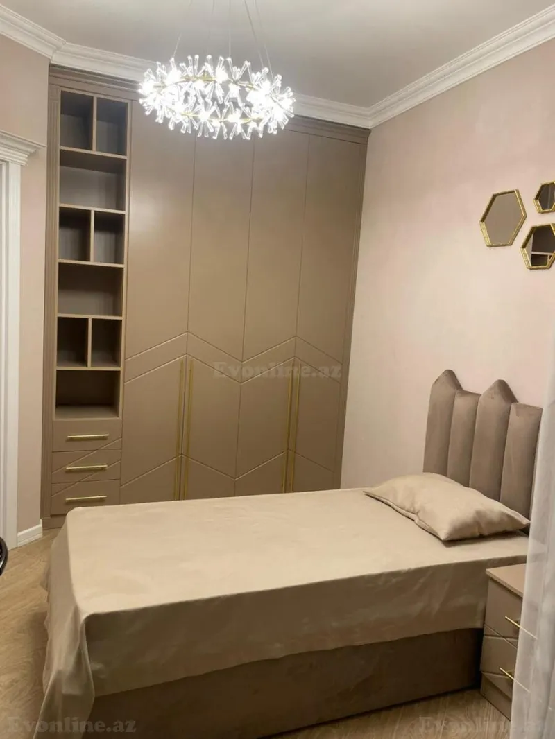 Kirayə verilir 3 otaqlı Mənzil Yeni tikili 106 m² Nizami m. - şəkil 6