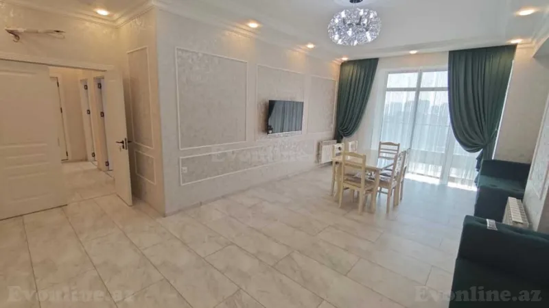 Kirayə verilir 3 otaqlı Mənzil Yeni tikili 145 m² 8 Noyabr m. - şəkil 2