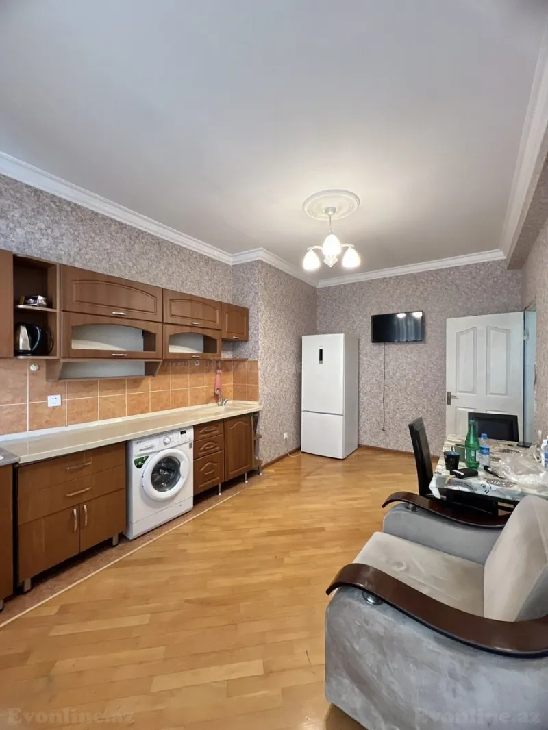 Kirayə verilir 2 otaqlı Mənzil Yeni tikili 85 m² Nəriman Nərimanov m. - şəkil 3