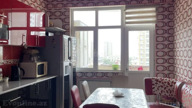 Kirayə verilir 3 otaqlı Mənzil Yeni tikili 80.1 m² Nizami r. - şəkil 2