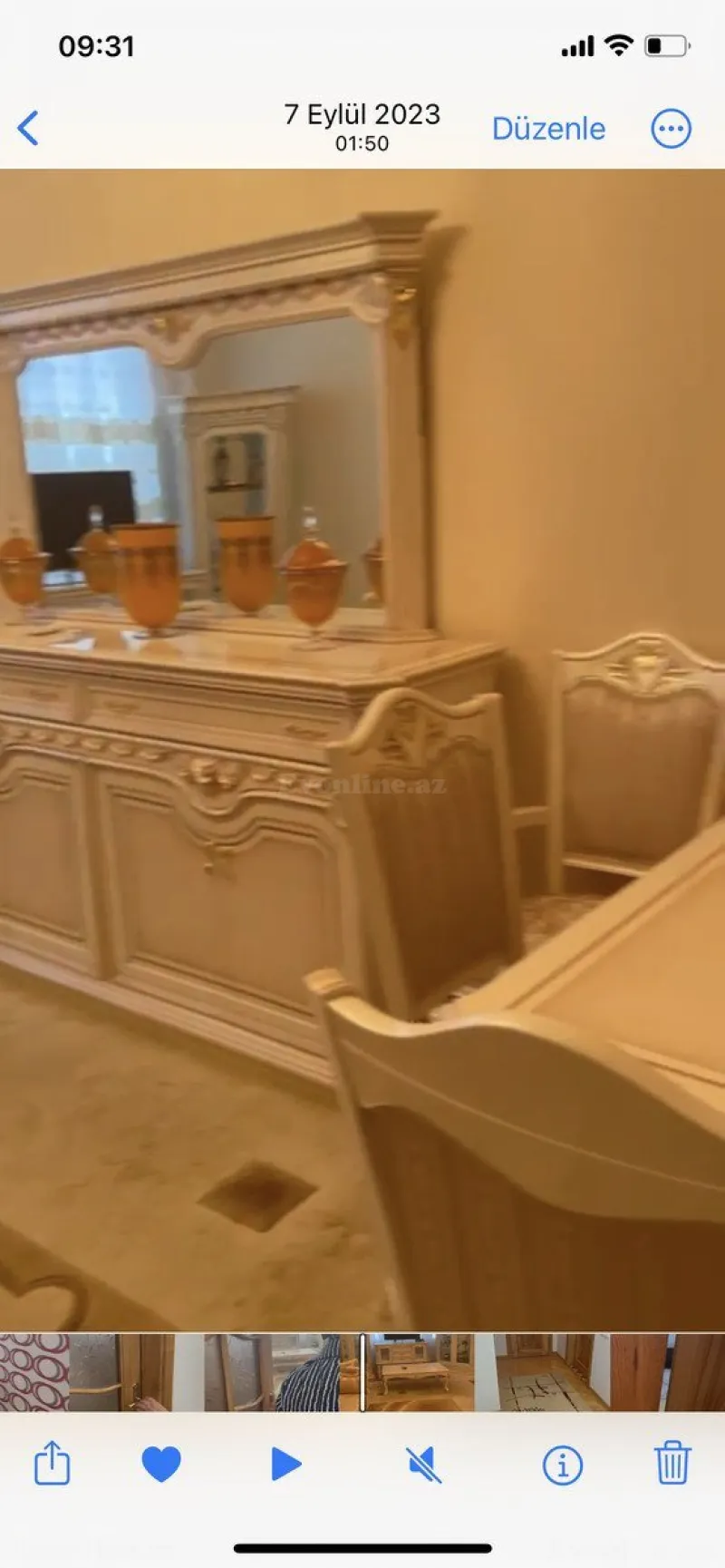 Kirayə verilir 3 otaqlı Mənzil Yeni tikili 80.1 m² Nizami r. - şəkil 11