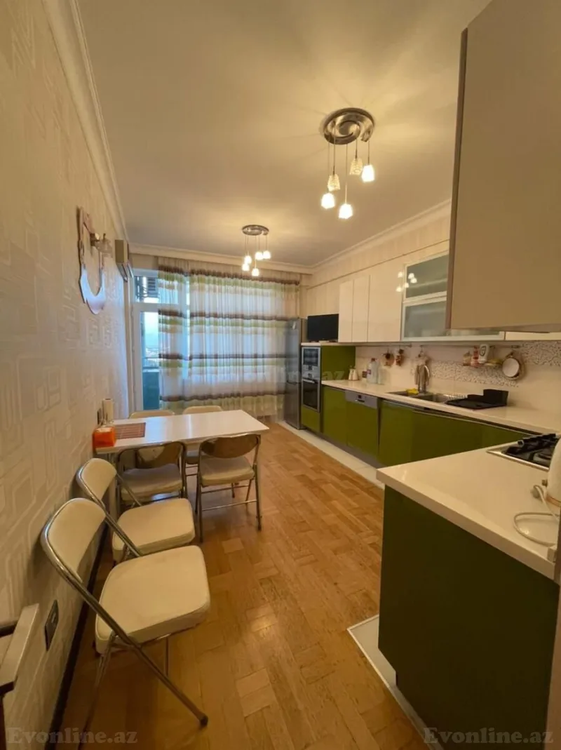 Kirayə verilir 3 otaqlı Mənzil Yeni tikili 120 m² Böyükşor - şəkil 7