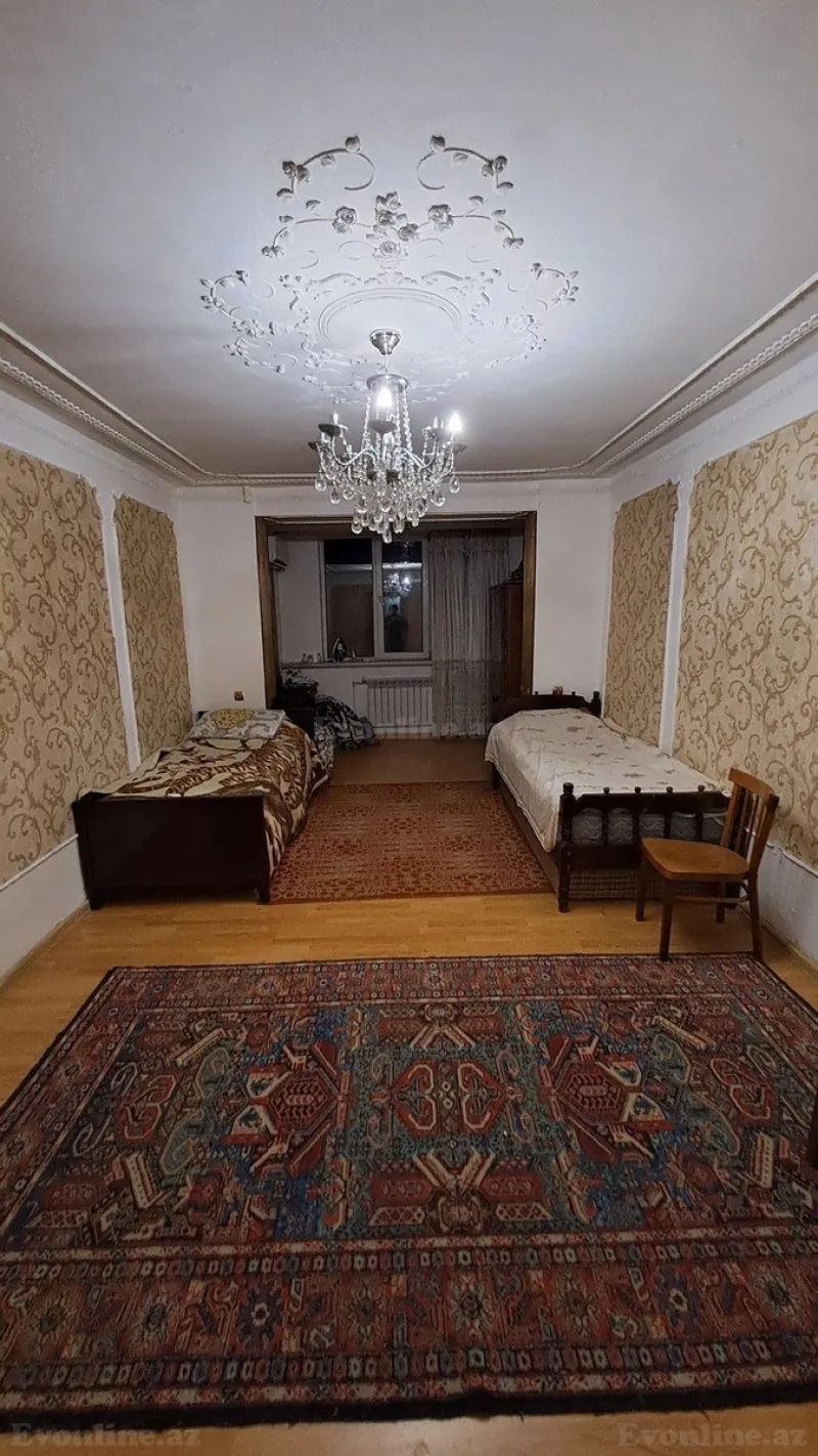 Kirayə verilir 4 otaqlı Mənzil Köhnə tikili 90 m² Böyükşor - şəkil 2