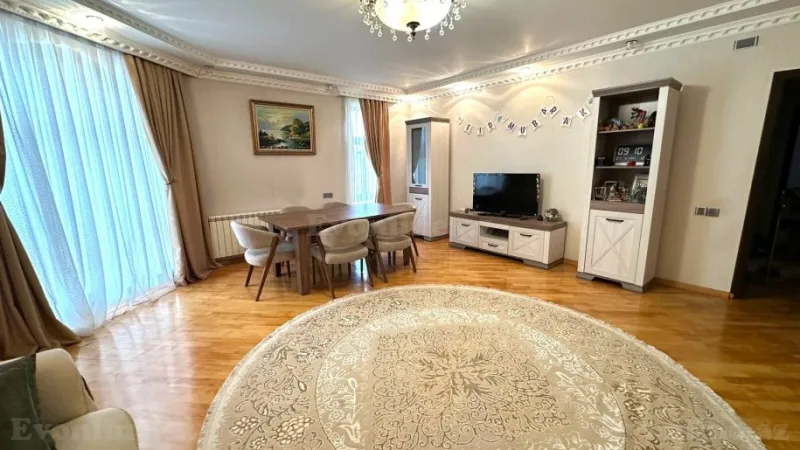 Satılır 4 otaqlı Mənzil Yeni tikili 153 m² Nəriman Nərimanov m. - şəkil 3