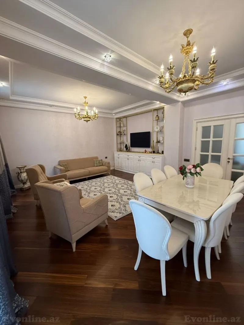Satılır 3 otaqlı Mənzil Yeni tikili 120 m² Xətai r. - şəkil 2