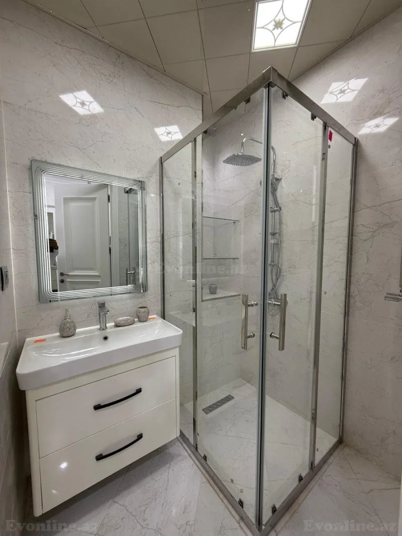 Satılır 3 otaqlı Mənzil Yeni tikili 94 m² Nəsimi r. - şəkil 10