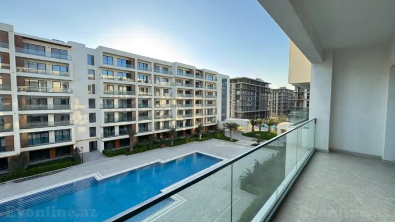 Kirayə verilir 2 otaqlı Mənzil Yeni tikili 110 m² Sabunçu r. - şəkil 2