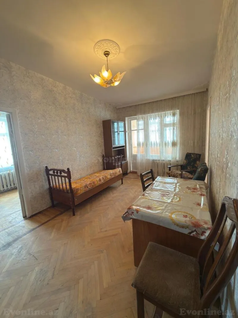 Kirayə verilir 2 otaqlı Mənzil Köhnə tikili 80 m² Nərimanov r. - şəkil 2