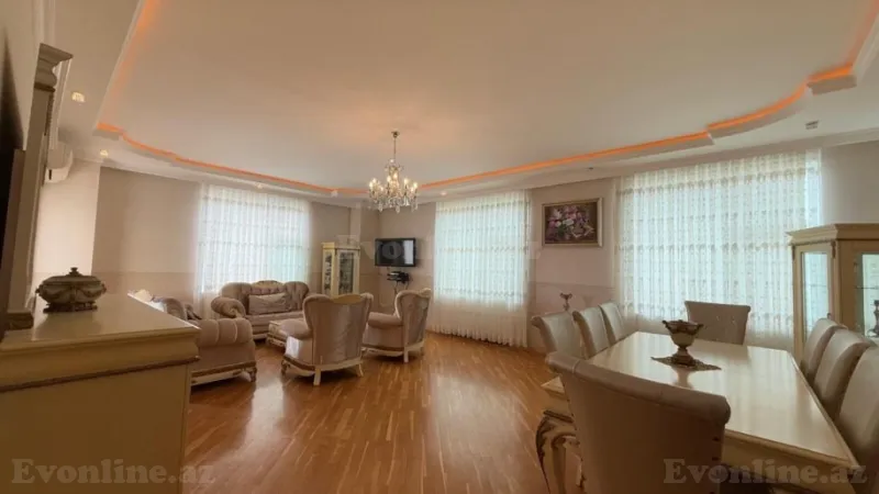Kirayə verilir 4 otaqlı Mənzil Yeni tikili 160 m² Nərimanov r. - şəkil 2