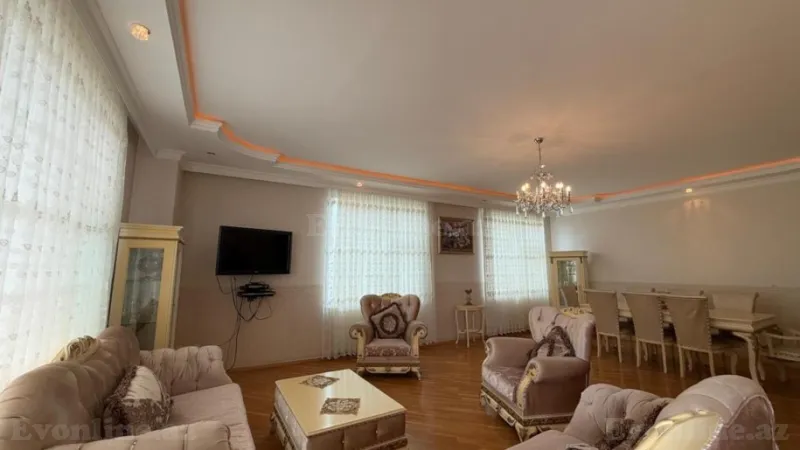 Kirayə verilir 4 otaqlı Mənzil Yeni tikili 160 m² Nərimanov r. - şəkil 5