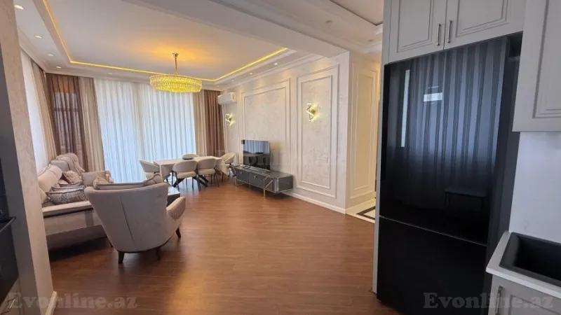 Satılır 3 otaqlı Mənzil Yeni tikili 120 m² Xətai r. - şəkil 2