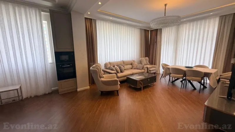Satılır 3 otaqlı Mənzil Yeni tikili 120 m² Xətai r. - şəkil 5