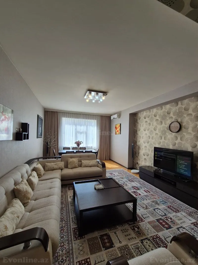 Kirayə verilir 3 otaqlı Mənzil Yeni tikili 130 m² Xətai m. - şəkil 2