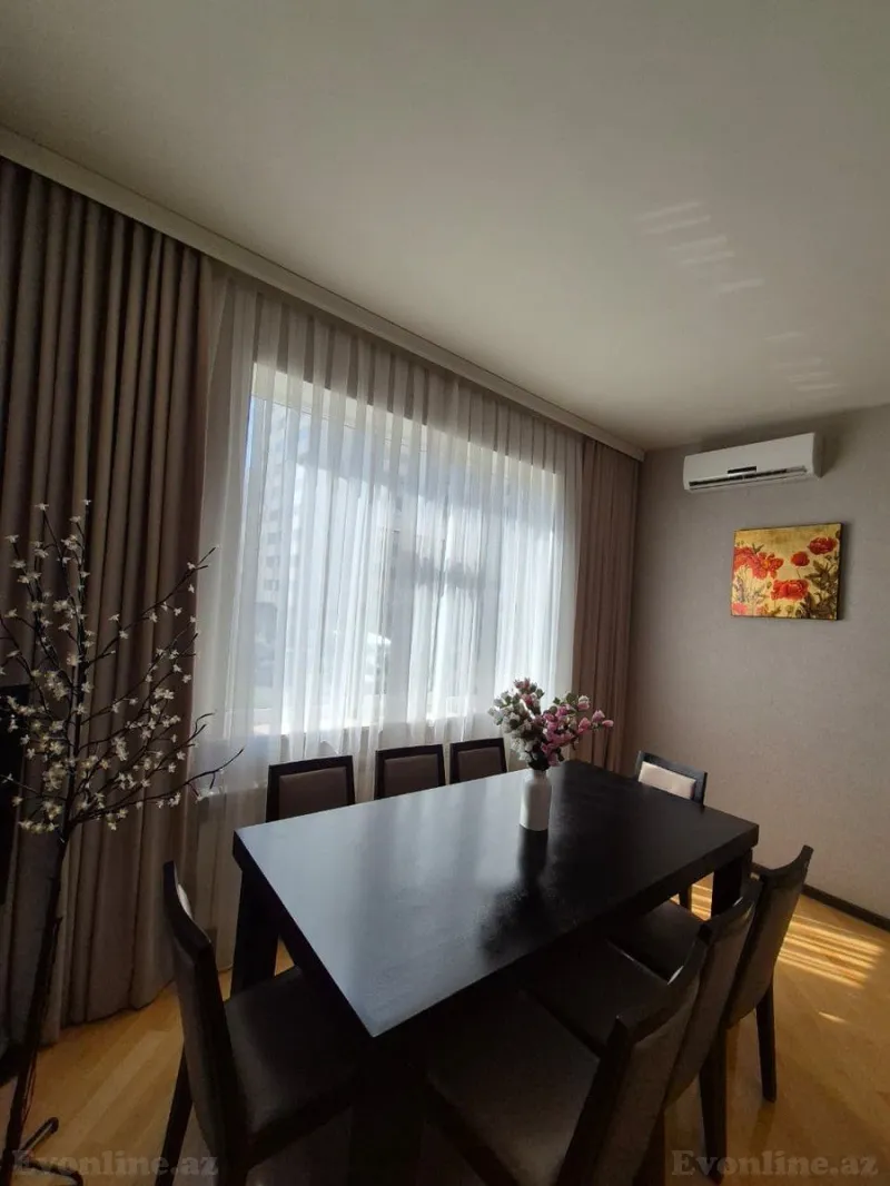 Kirayə verilir 3 otaqlı Mənzil Yeni tikili 130 m² Xətai m. - şəkil 3