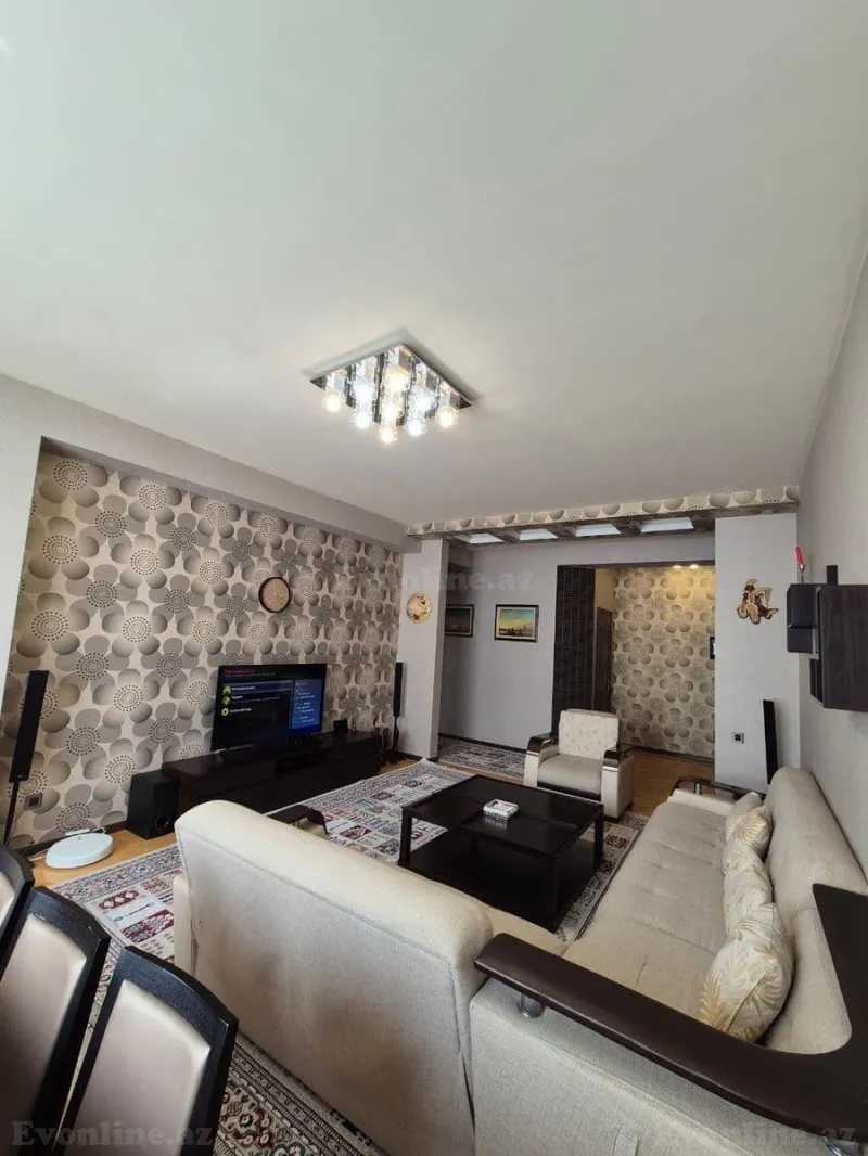 Kirayə verilir 3 otaqlı Mənzil Yeni tikili 130 m² Xətai m. - şəkil 5