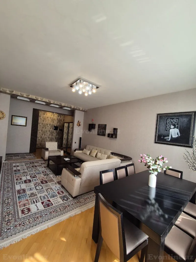 Kirayə verilir 3 otaqlı Mənzil Yeni tikili 130 m² Xətai m. - şəkil 6