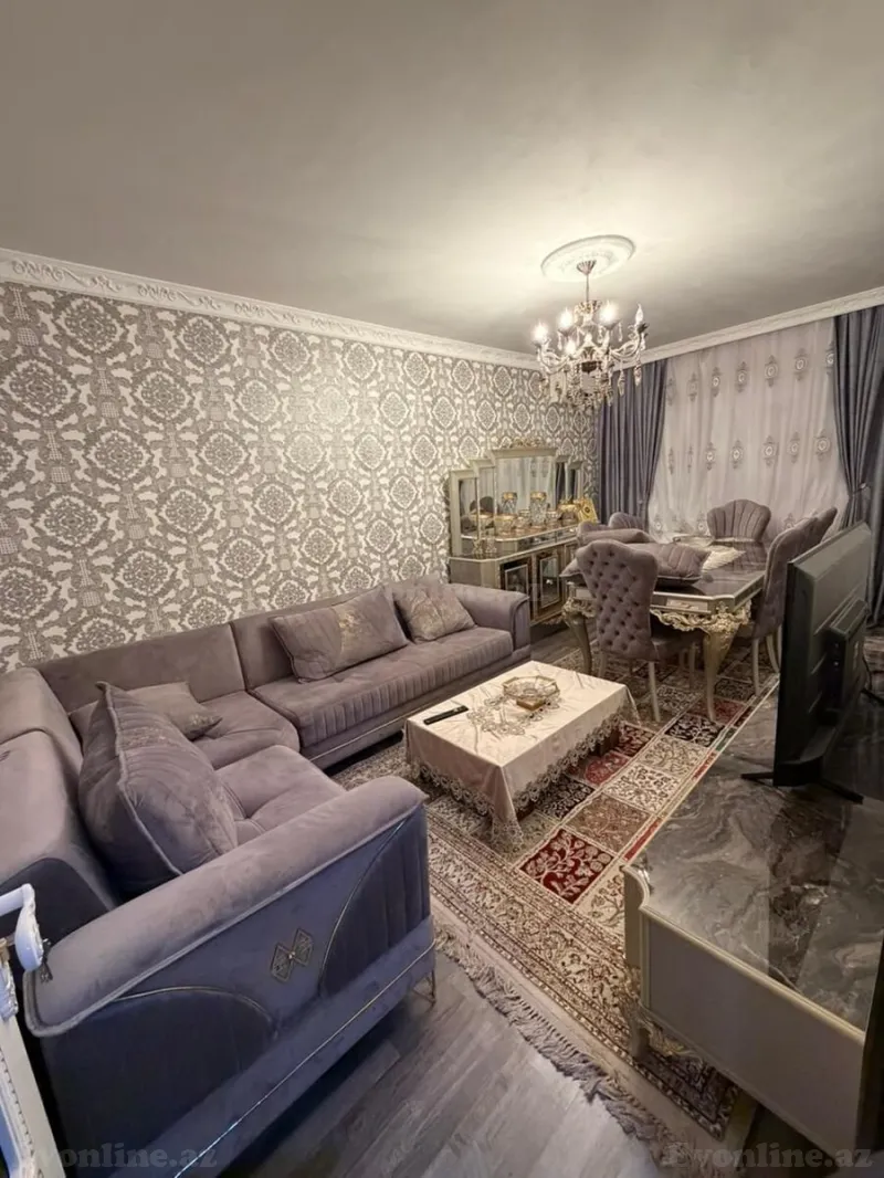 3 otaqlı Mənzil 75 m² 9-cu mikrorayon Satılır
