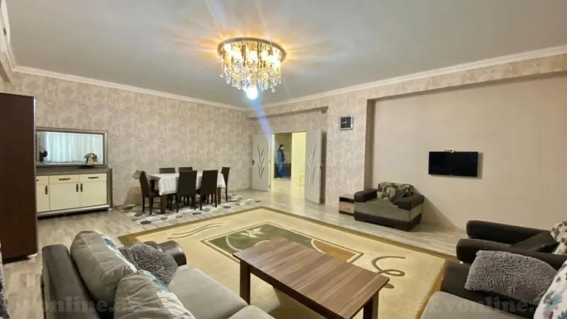 Kirayə verilir 3 otaqlı Mənzil Yeni tikili 180 m² Nəsimi r. - şəkil 2