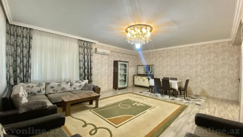 Kirayə verilir 3 otaqlı Mənzil Yeni tikili 180 m² Nəsimi r. - şəkil 3
