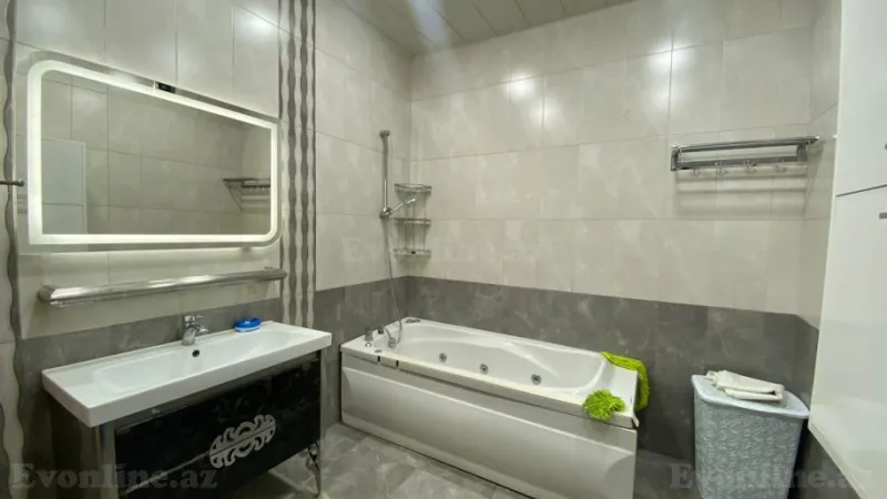 Kirayə verilir 3 otaqlı Mənzil Yeni tikili 180 m² Nəsimi r. - şəkil 15