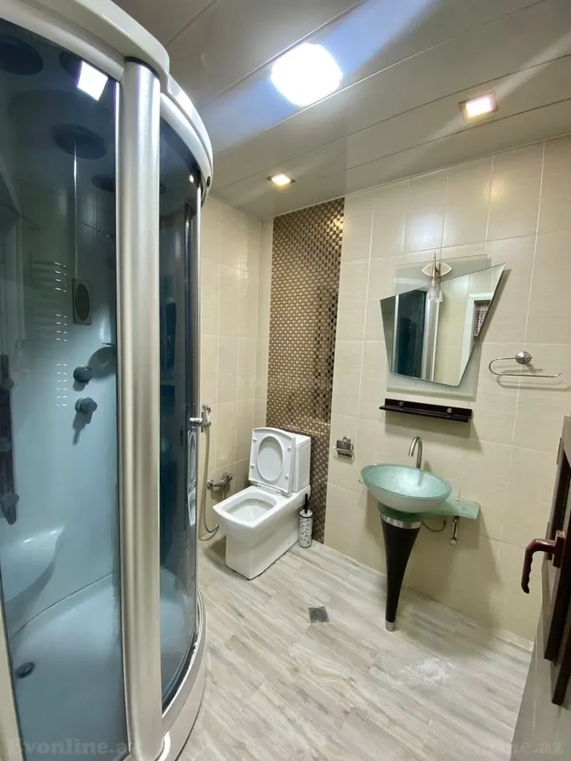 Kirayə verilir 3 otaqlı Mənzil Yeni tikili 180 m² Nəsimi r. - şəkil 18