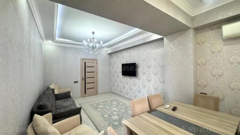 Satılır 3 otaqlı Mənzil Yeni tikili 83 m² Həzi Aslanov m. - şəkil 2