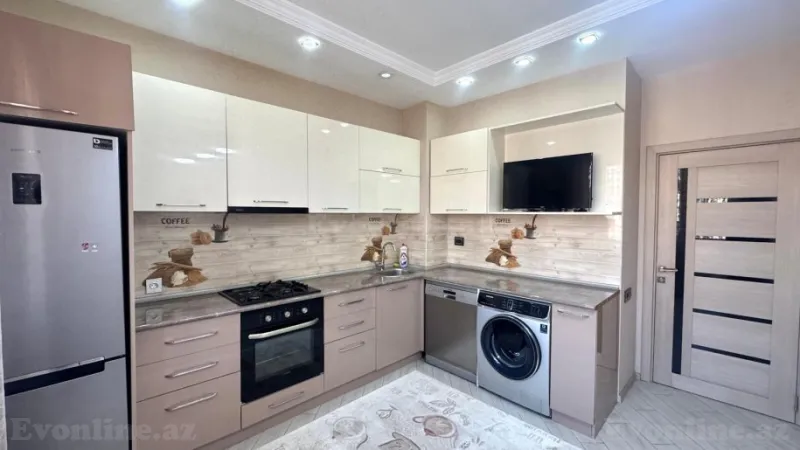 Satılır 3 otaqlı Mənzil Yeni tikili 83 m² Həzi Aslanov m. - şəkil 3
