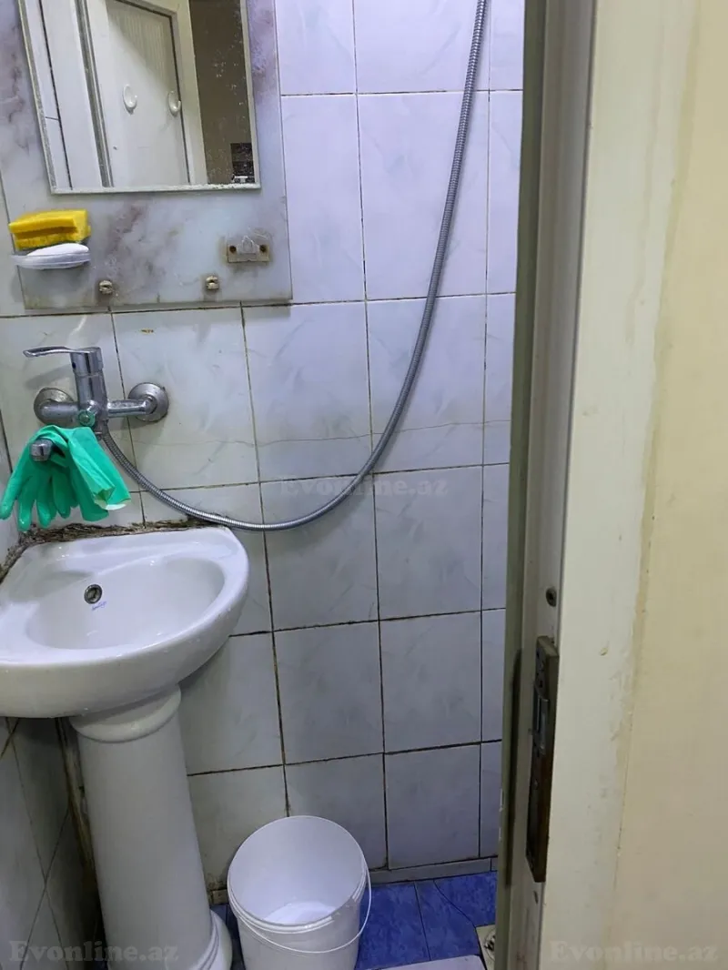 Kirayə verilir 2 otaqlı Mənzil Köhnə tikili 30 m² Yasamal - şəkil 6