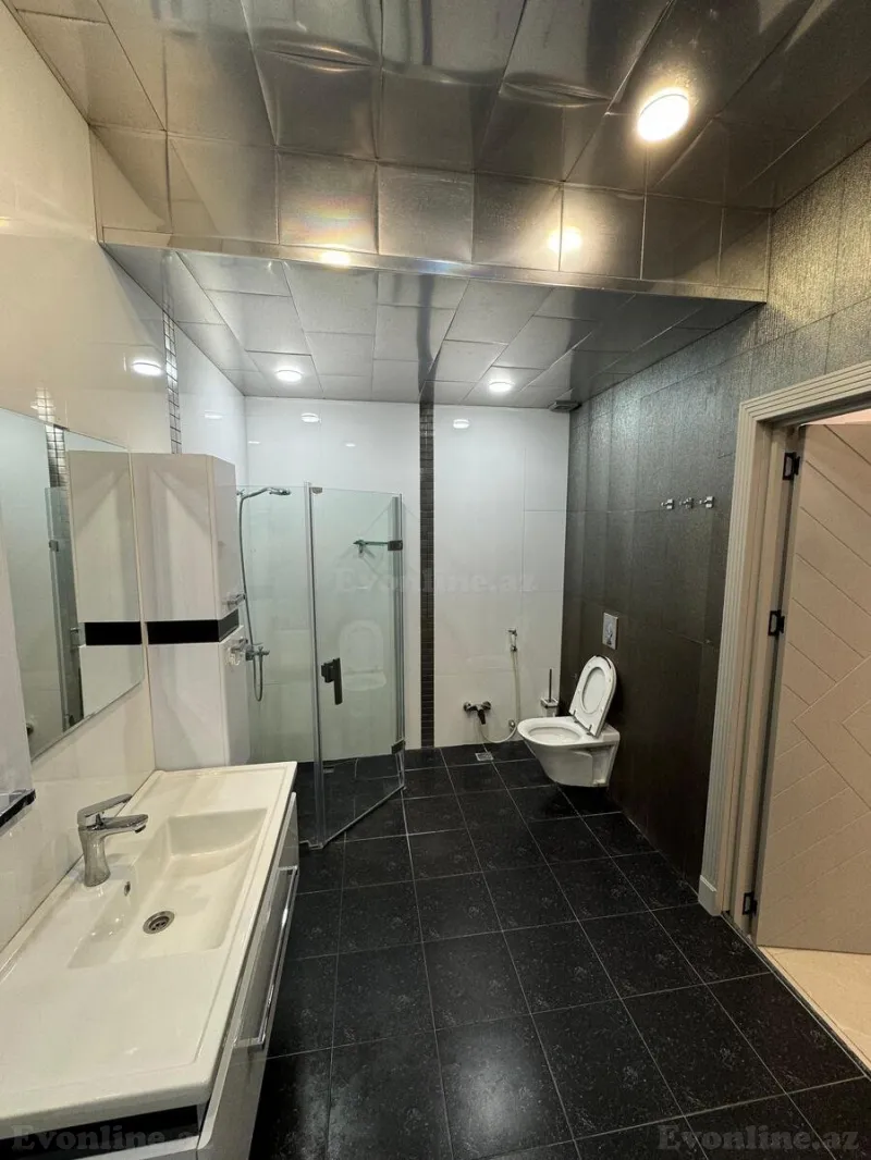 Kirayə verilir 2 otaqlı Mənzil Yeni tikili 110 m² Nəsimi r. - şəkil 13