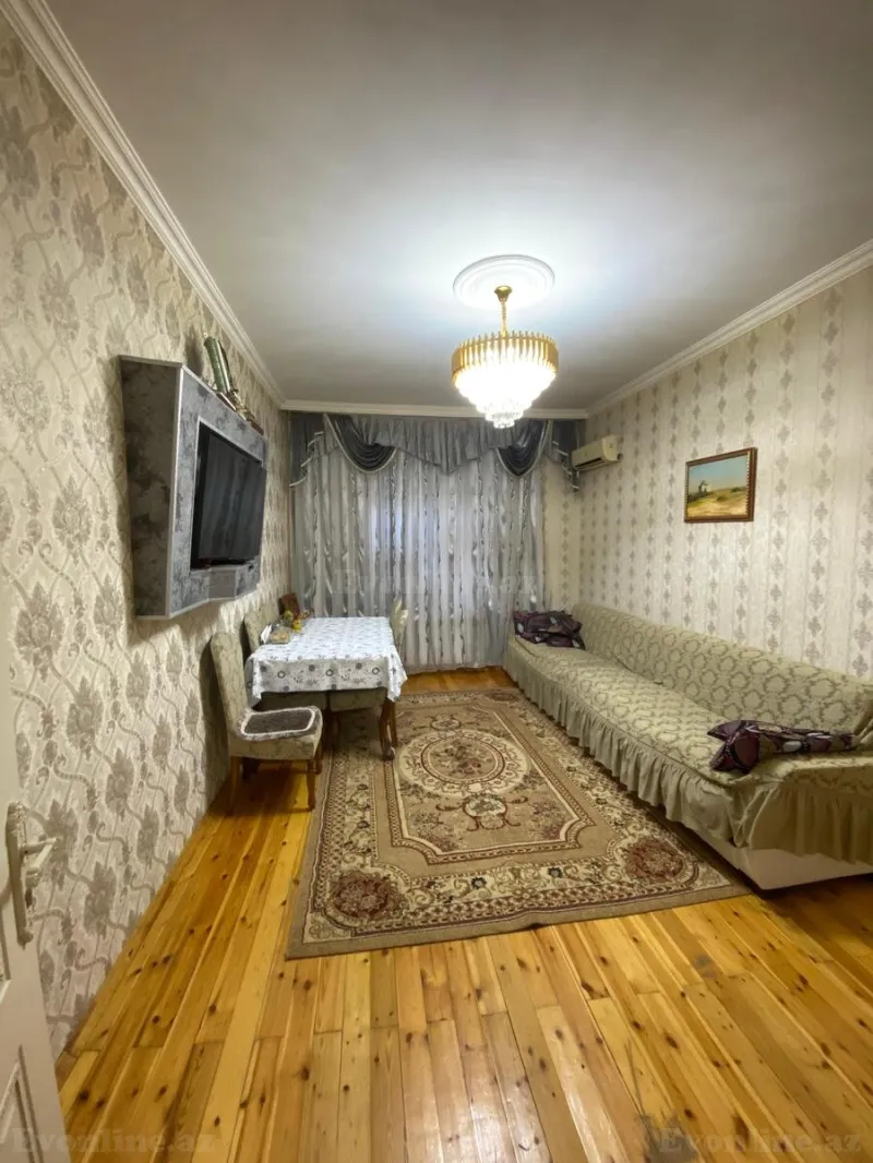 Satılır 2 otaqlı Mənzil Köhnə tikili 62 m² Nərimanov r. - şəkil 2