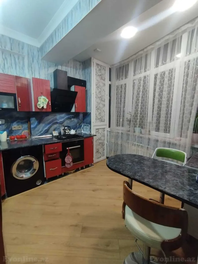 Satılır 3 otaqlı Mənzil Yeni tikili 66 m² İnşaatçılar m. - şəkil 3
