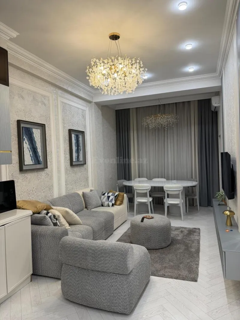 Kirayə verilir 3 otaqlı Mənzil Yeni tikili 65 m² Bakmil m. - şəkil 3