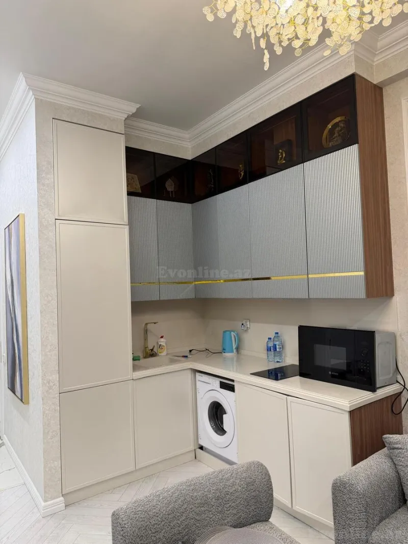 Kirayə verilir 3 otaqlı Mənzil Yeni tikili 65 m² Bakmil m. - şəkil 5