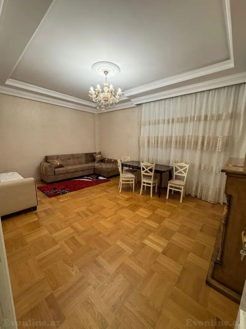 Kirayə verilir 2 otaqlı Mənzil Yeni tikili 90 m² Xalqlar Dostluğu m. - şəkil 2