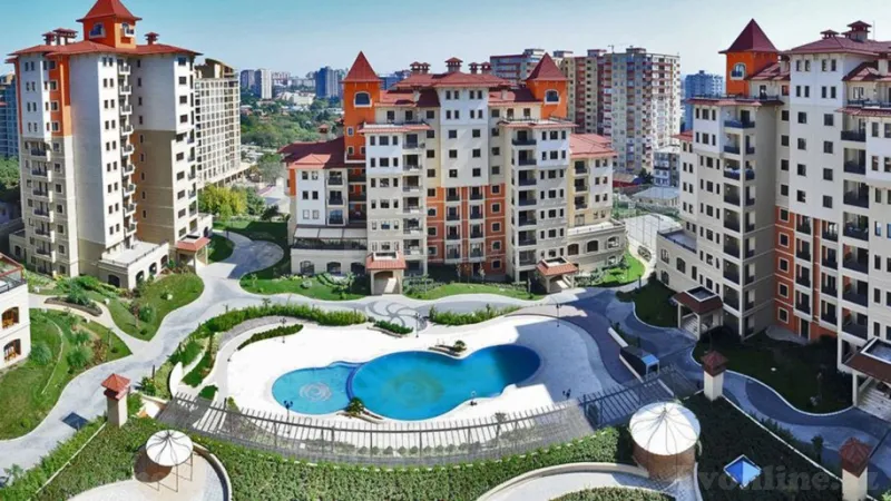 Kirayə verilir 2 otaqlı Mənzil Yeni tikili 120 m² Nərimanov r. - şəkil 2