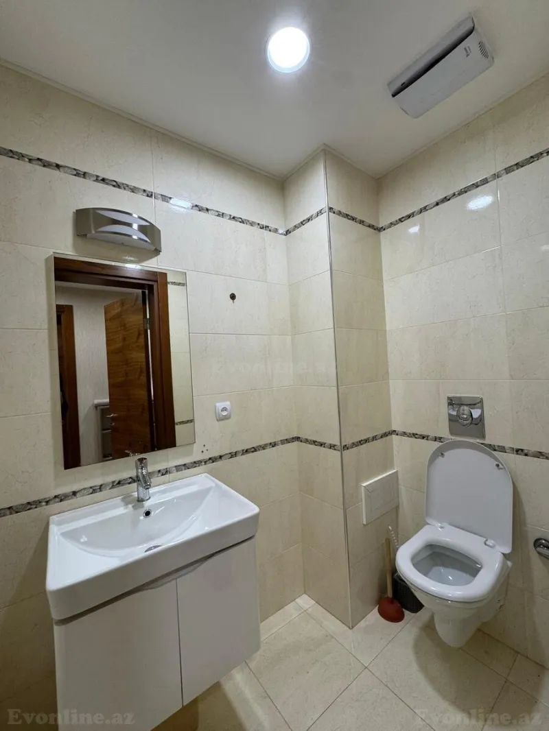 Kirayə verilir 3 otaqlı Mənzil Yeni tikili 120 m² Nəsimi r. - şəkil 11