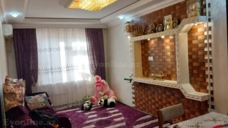 2 otaqlı Mənzil 60 m² Əhmədli Kirayə verilir