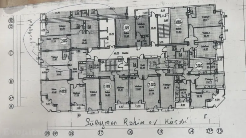 Satılır 2 otaqlı Mənzil Yeni tikili 100 m² 28 May m. - şəkil 3