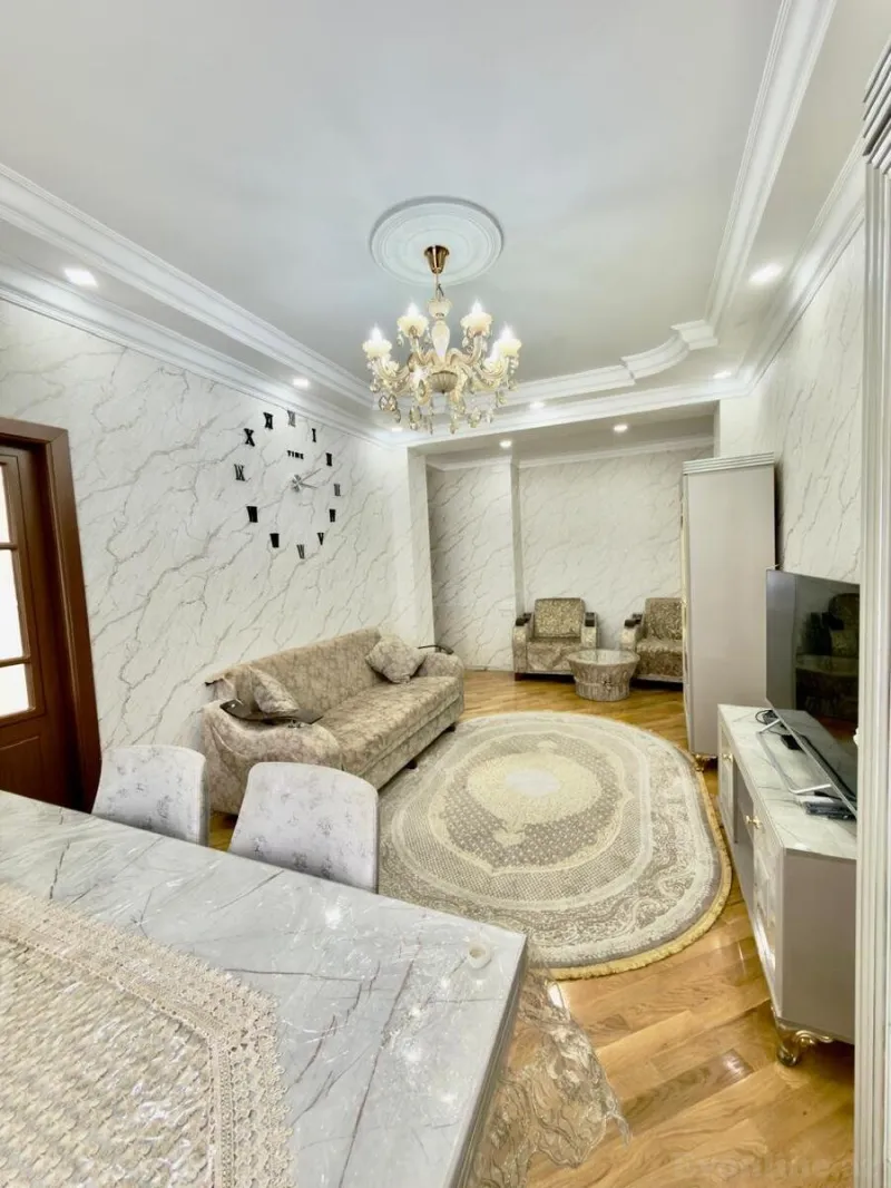 Satılır 3 otaqlı Mənzil Yeni tikili 99 m² Qara Qarayev m. - şəkil 3