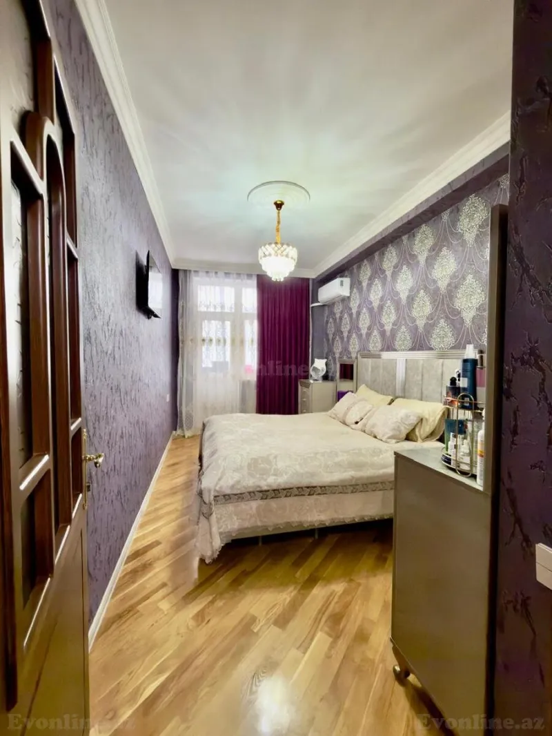 Satılır 3 otaqlı Mənzil Yeni tikili 99 m² Qara Qarayev m. - şəkil 4
