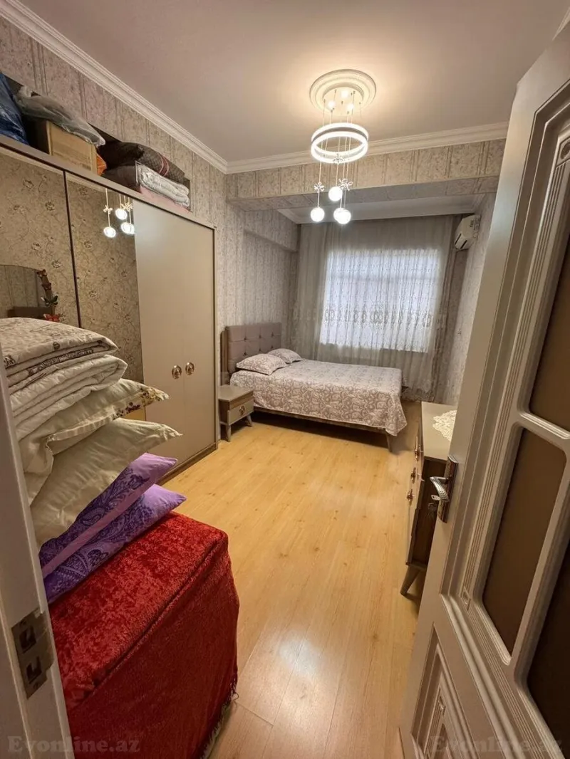 Satılır 2 otaqlı Mənzil Yeni tikili 85 m² Neftçilər m. - şəkil 3